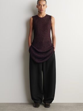 NWT (size 12) COS SILK TULIP PANTS